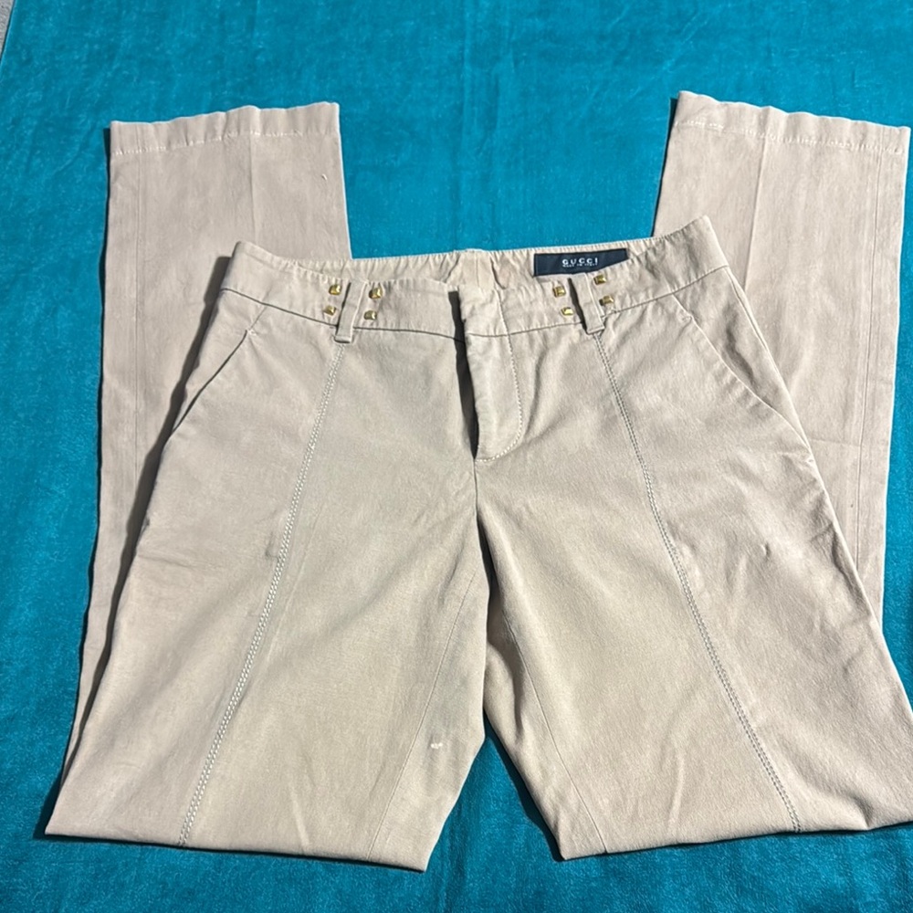 Beige Pants GUCCI